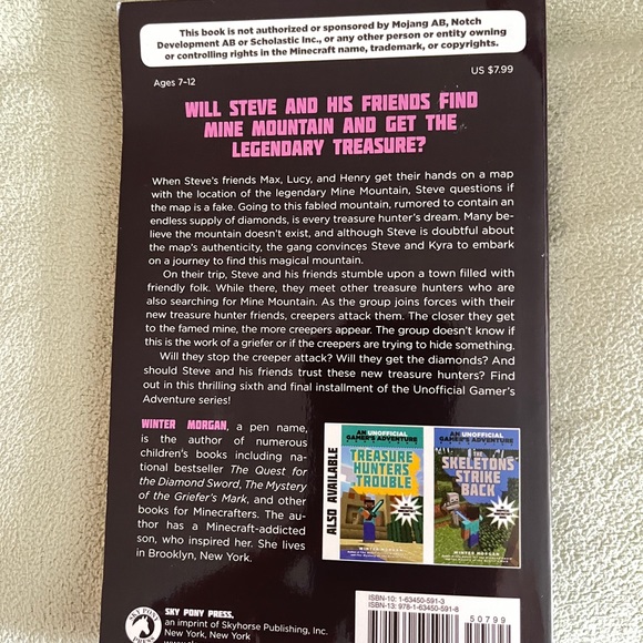 MINECRAFT CLASH OF THE CREEPERS BOOK - Picture 2 of 2